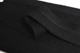 30mm Wool Binding - Black