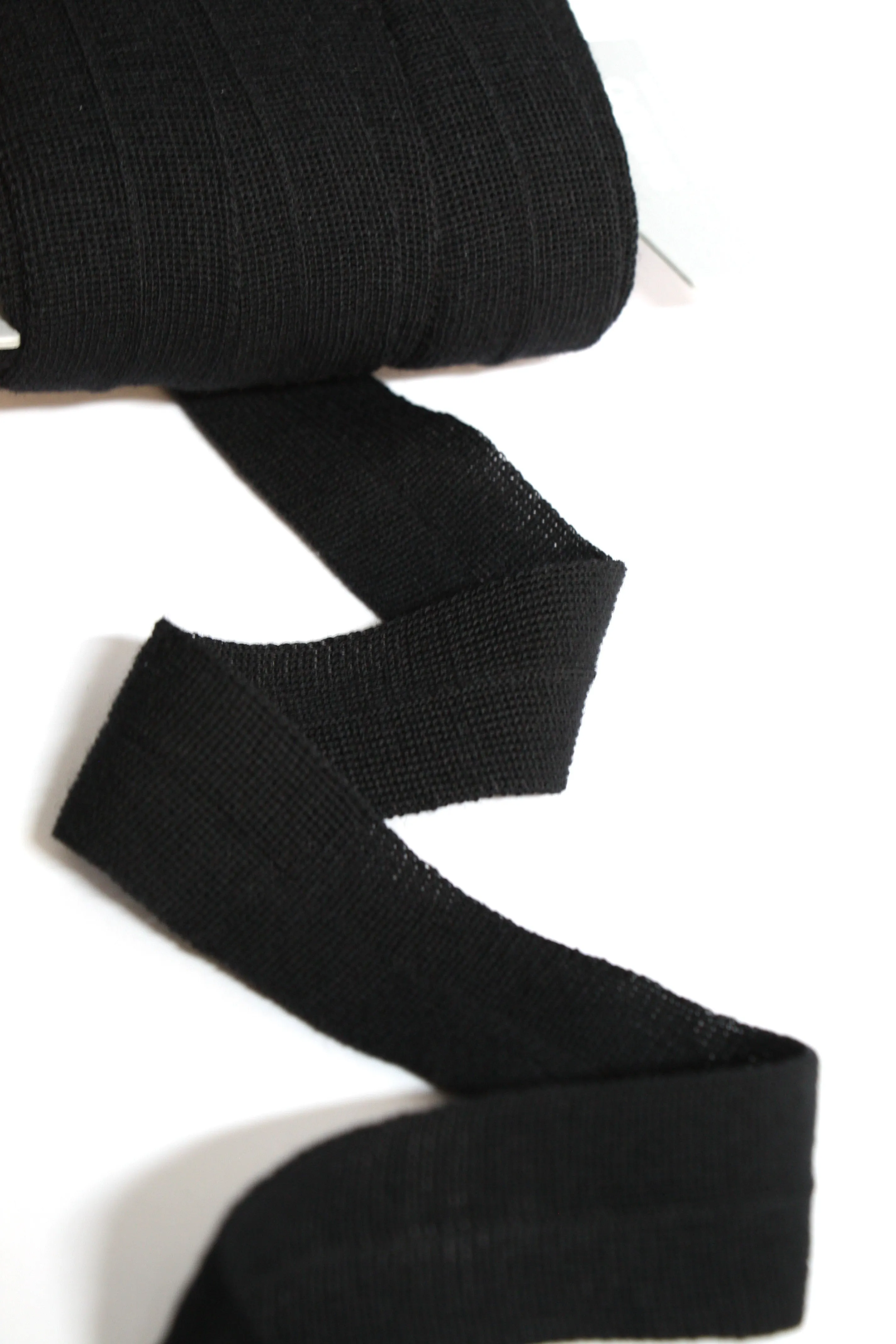 30mm Wool Binding - Black