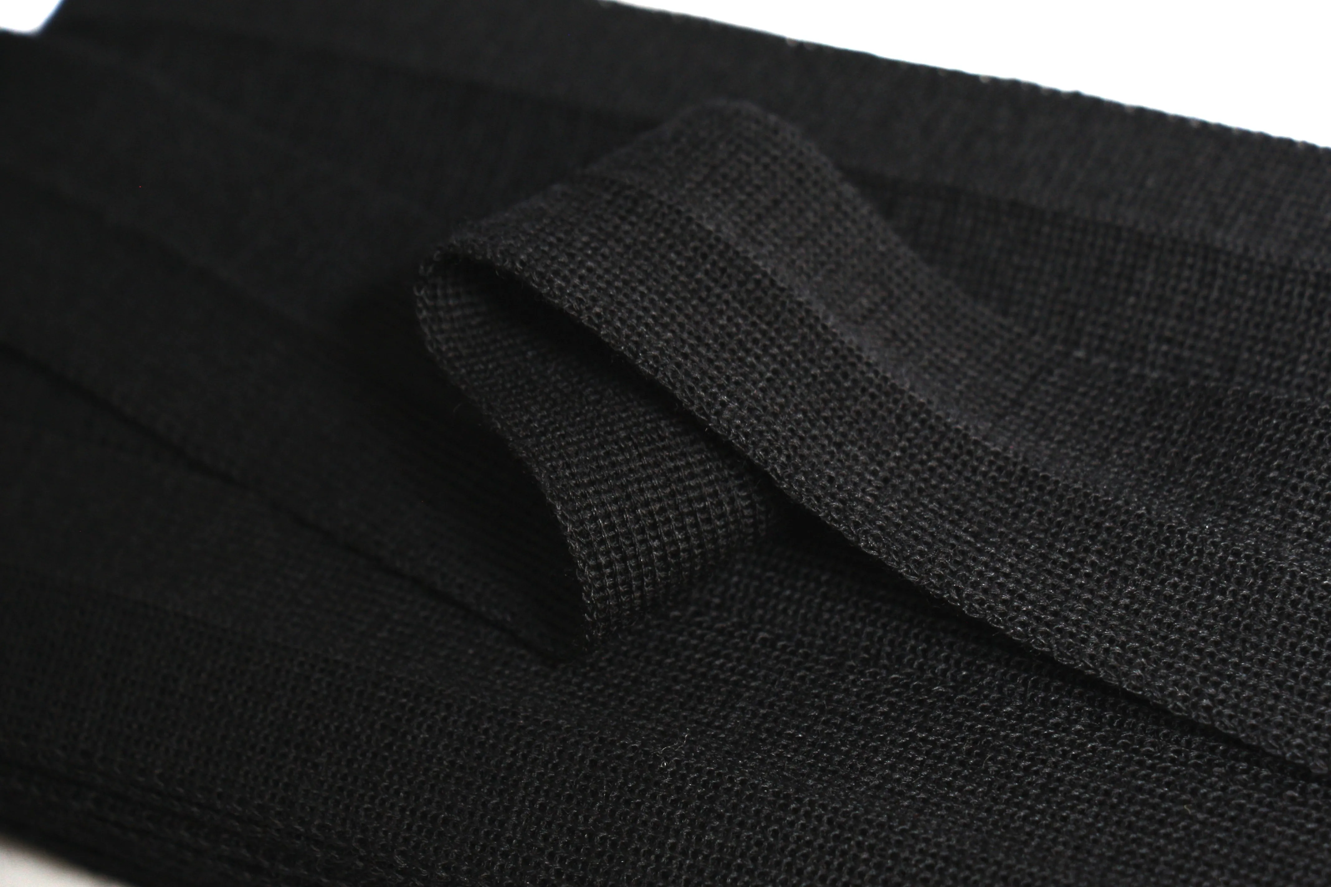 30mm Wool Binding - Black