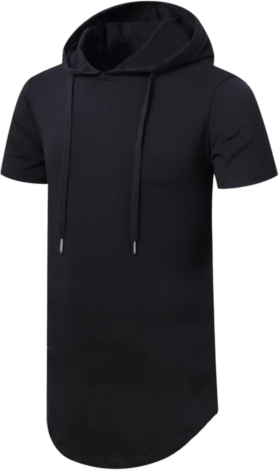Aiyino Men's S-5X Short Sleeve Fashion Athletic Hoodies Sport Sweatshirt Hip Hop Pullover