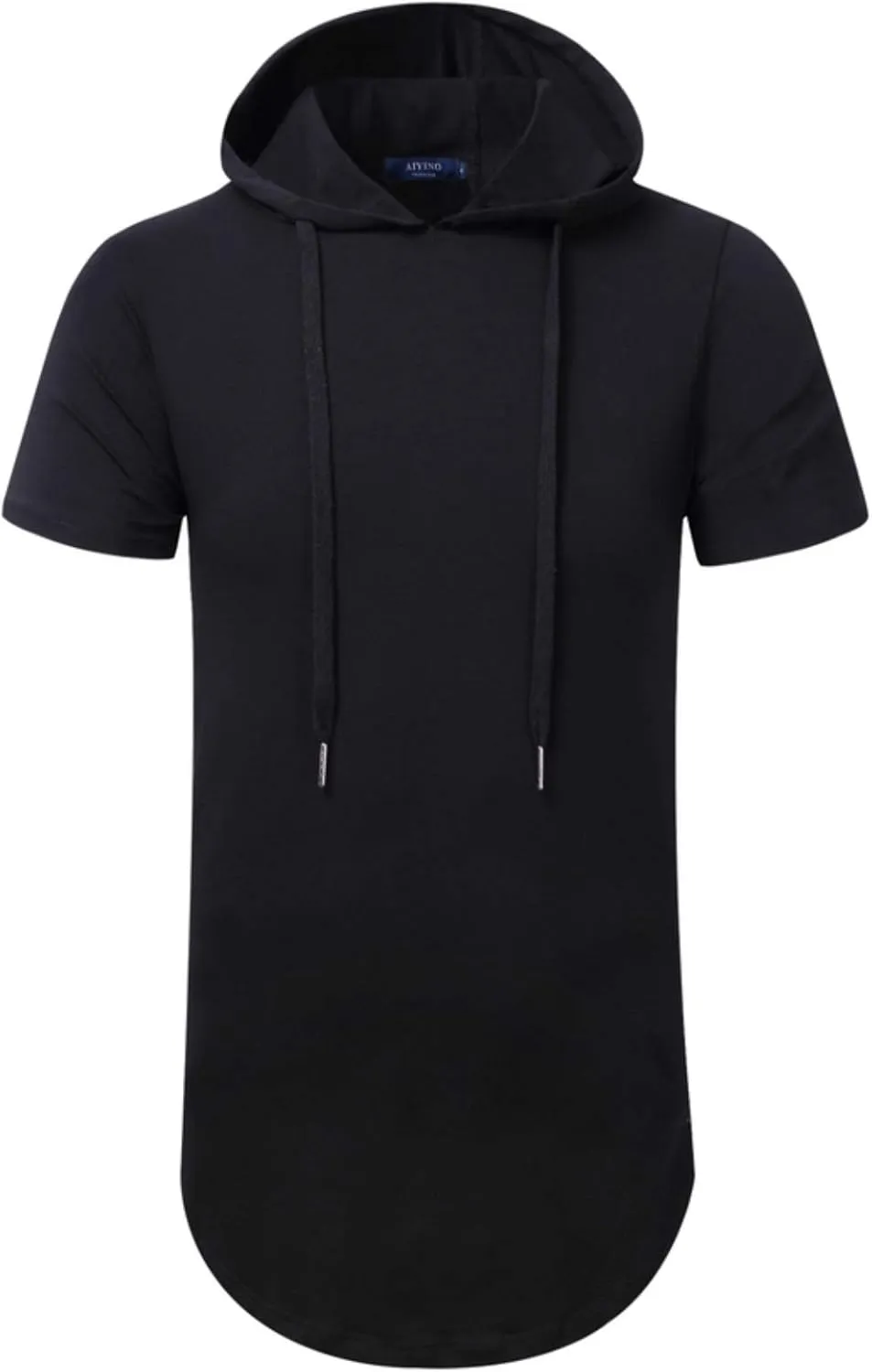 Aiyino Men's S-5X Short Sleeve Fashion Athletic Hoodies Sport Sweatshirt Hip Hop Pullover