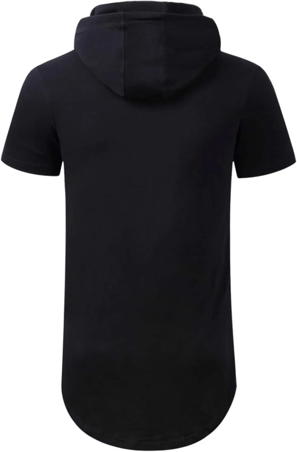 Aiyino Men's S-5X Short Sleeve Fashion Athletic Hoodies Sport Sweatshirt Hip Hop Pullover