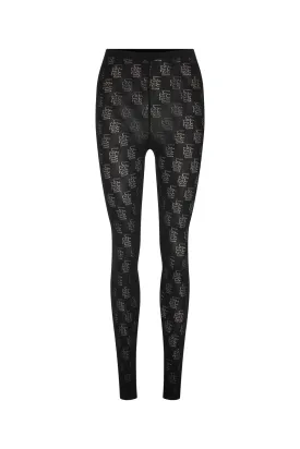 Aurora Monogram Knitted Leggings