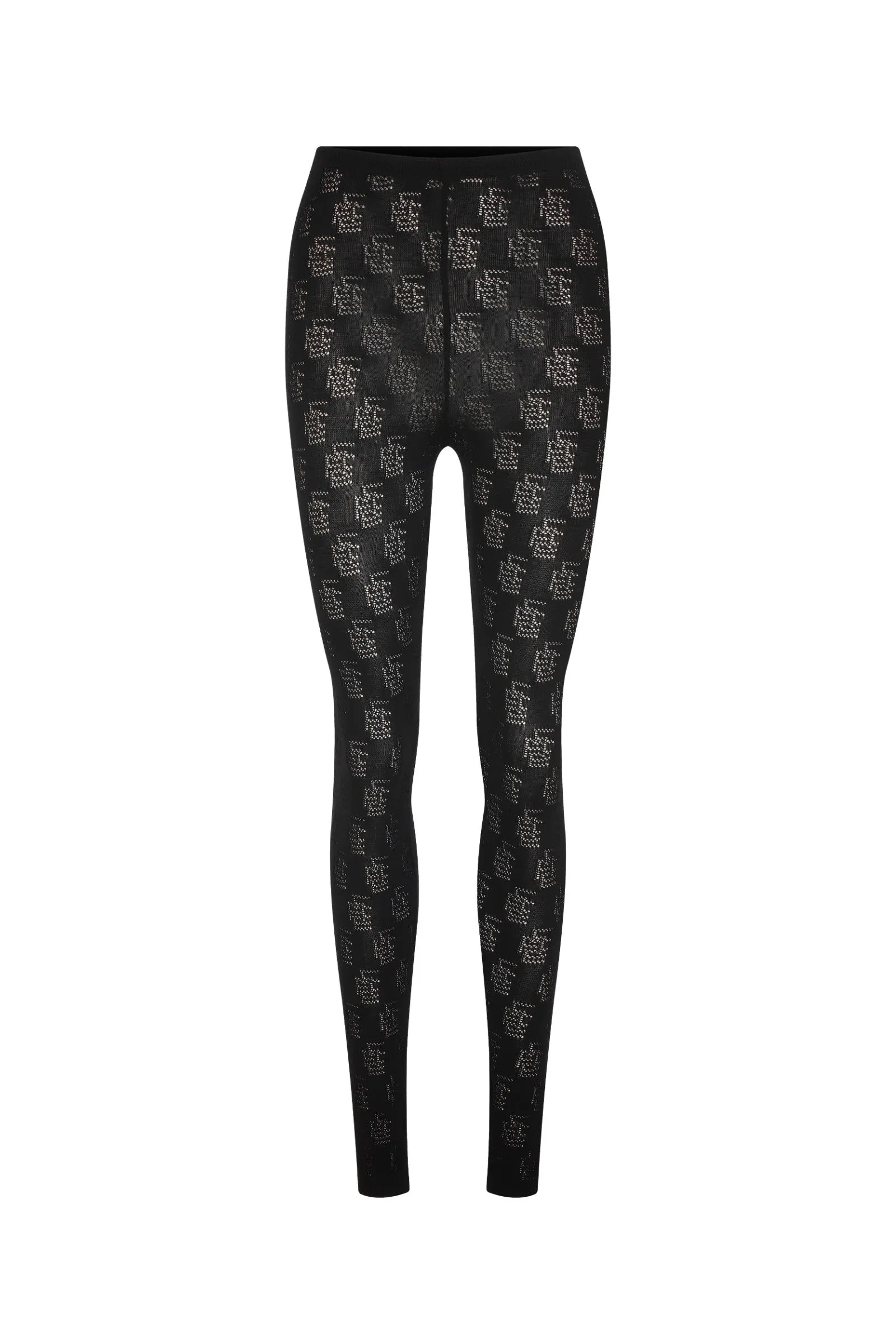 Aurora Monogram Knitted Leggings