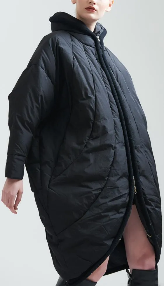 Boxy Oversized Down Coat