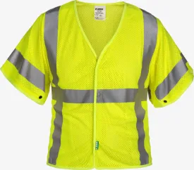 Class 3 Mesh FR Modocrylic High-Vis Sleeved Vest