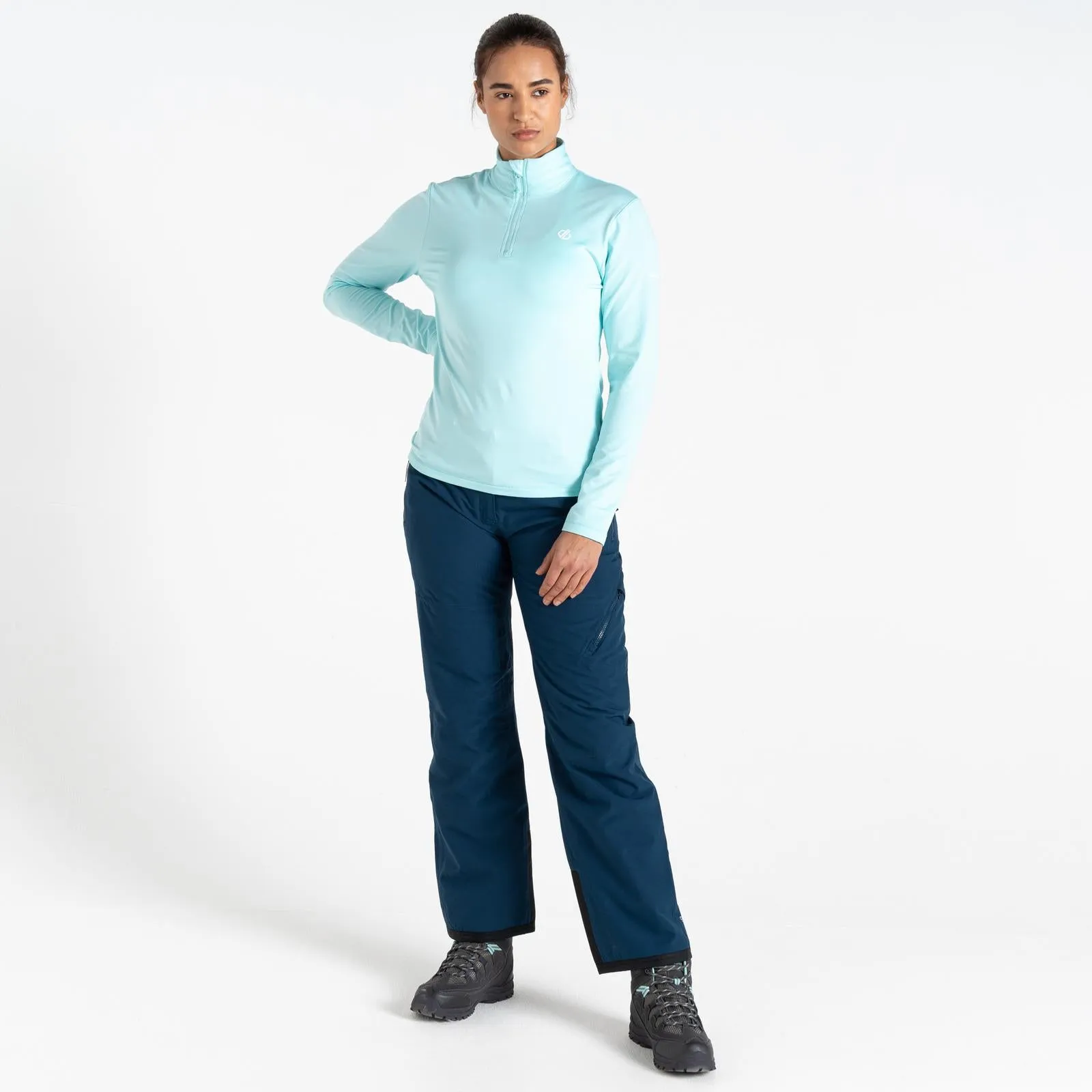 Dare 2b Womens Lowline 1/4 Zip Midlayer - Pink