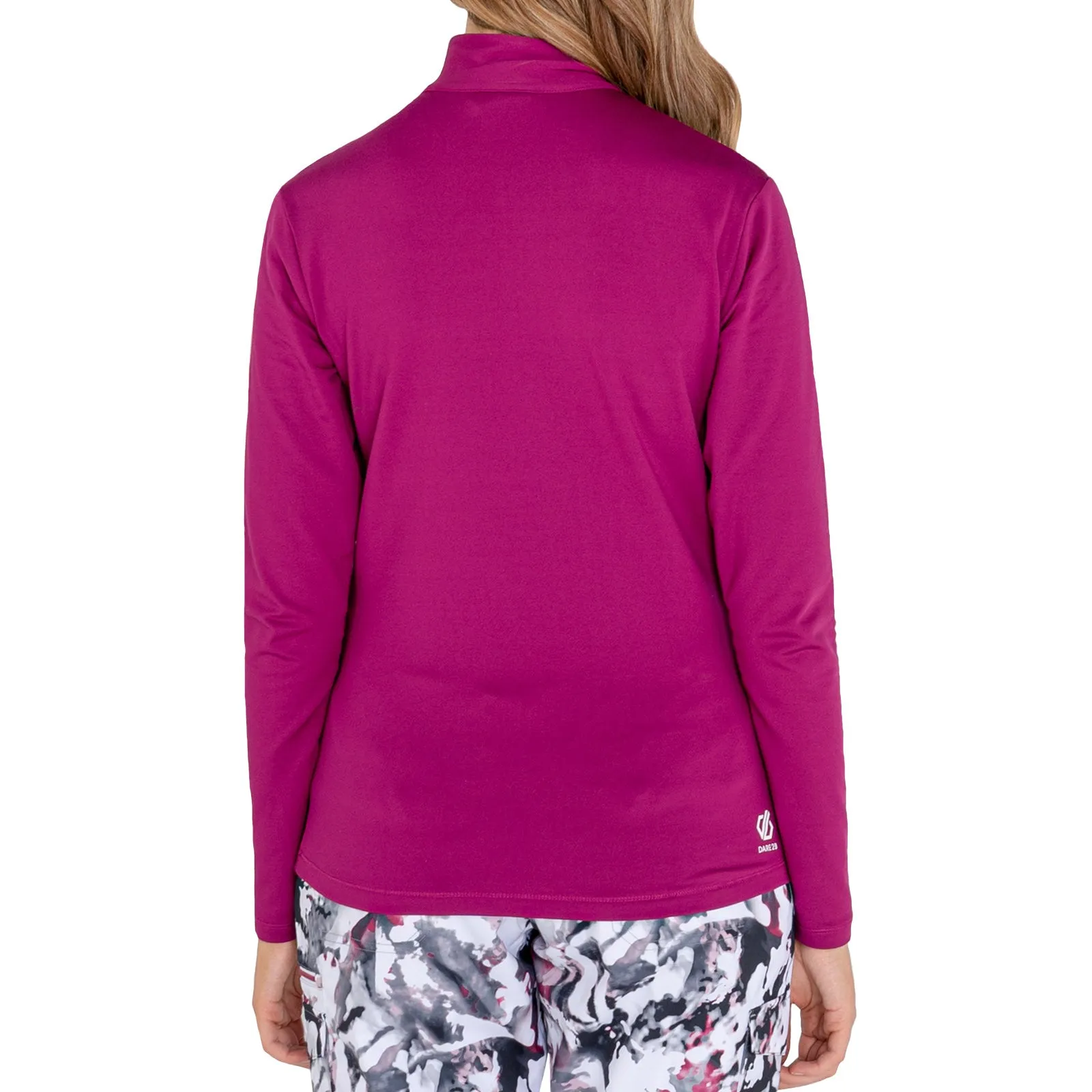 Dare 2b Womens Lowline 1/4 Zip Midlayer - Pink
