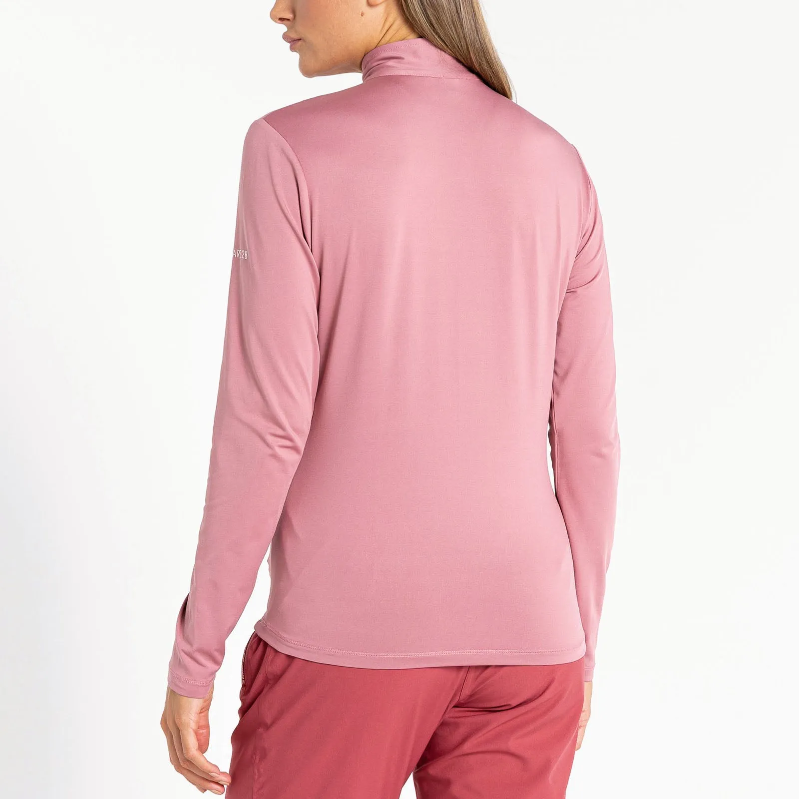 Dare 2b Womens Lowline 1/4 Zip Midlayer - Pink