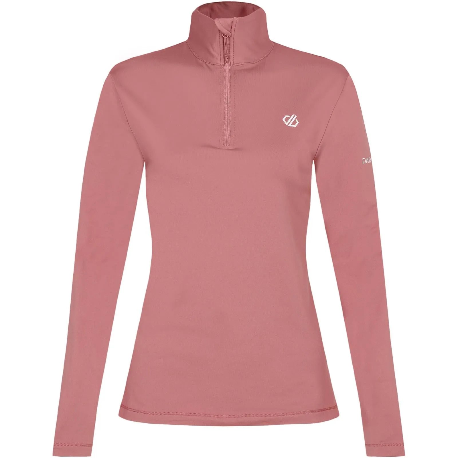 Dare 2b Womens Lowline 1/4 Zip Midlayer - Pink