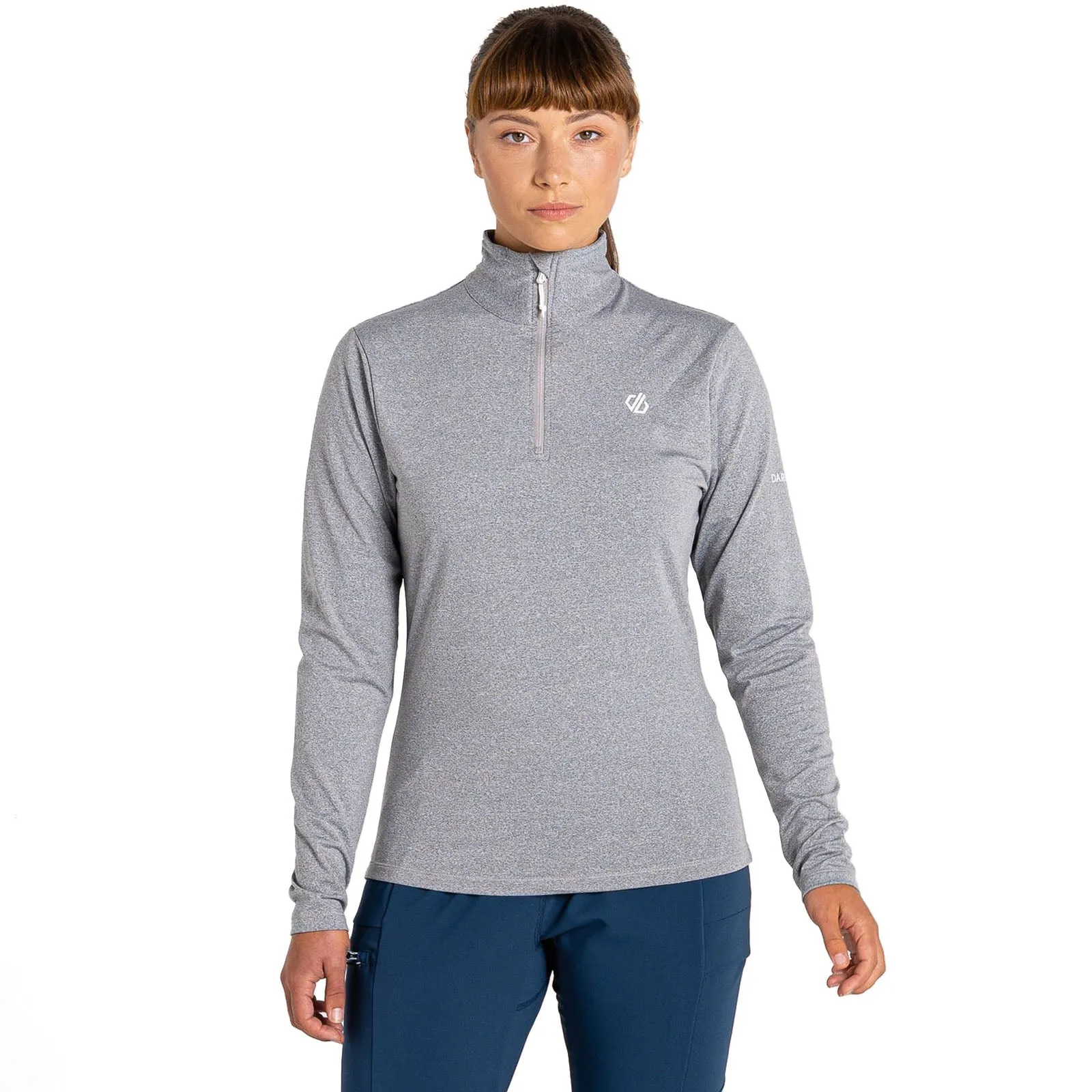 Dare 2b Womens Lowline 1/4 Zip Midlayer - Pink