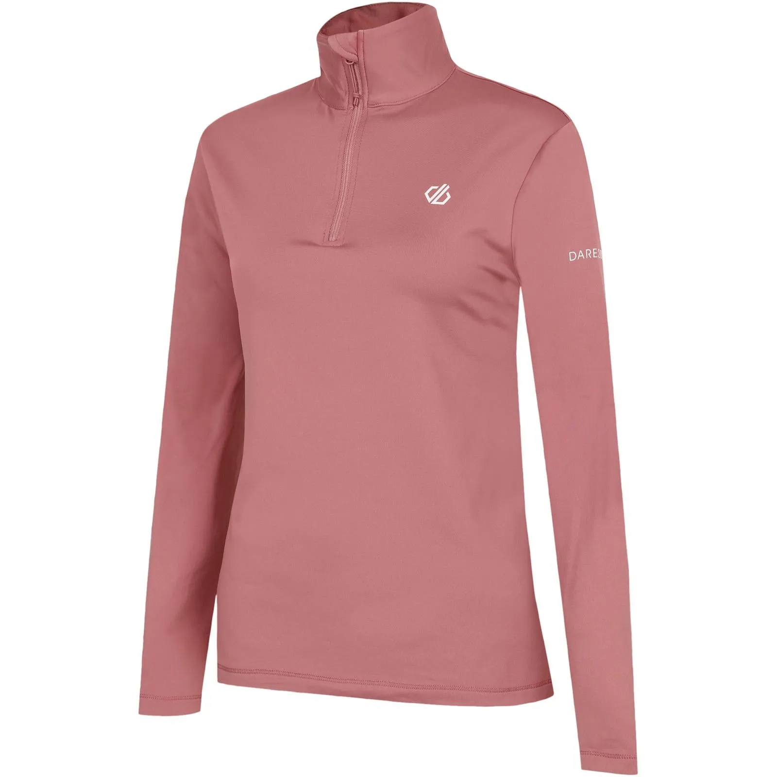 Dare 2b Womens Lowline 1/4 Zip Midlayer - Pink