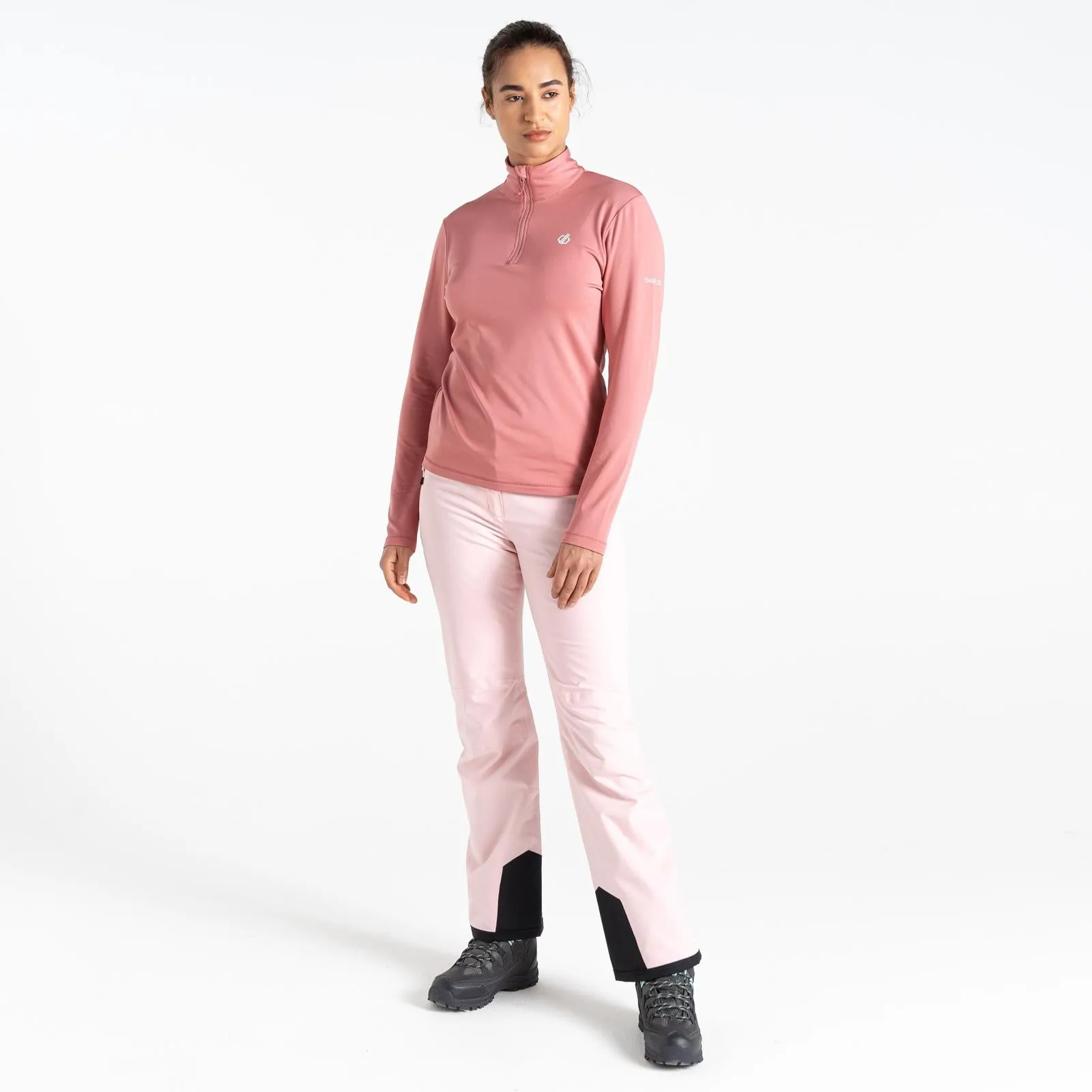 Dare 2b Womens Lowline 1/4 Zip Midlayer - Pink
