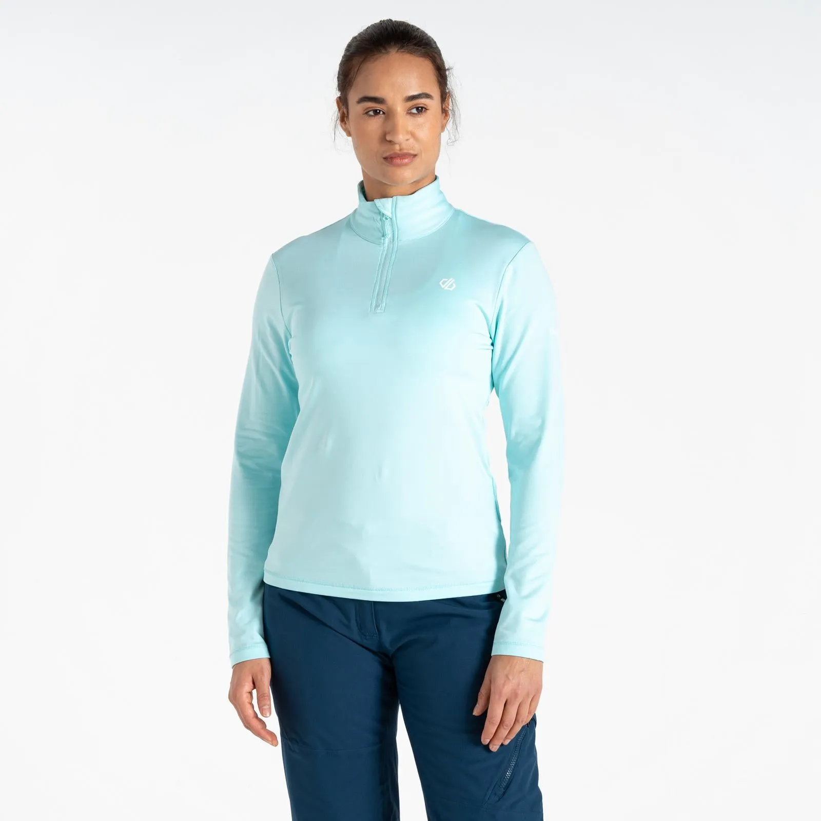 Dare 2b Womens Lowline 1/4 Zip Midlayer - Pink