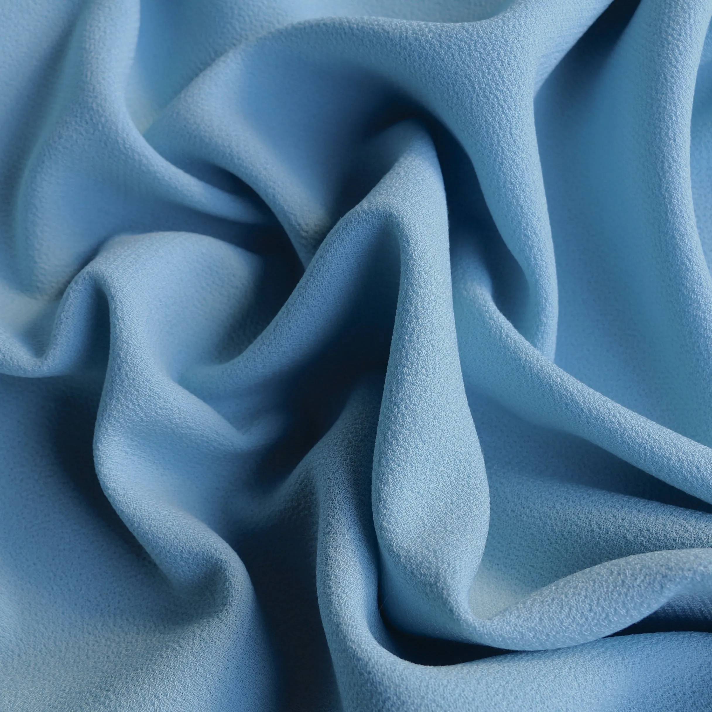 Doppio Crepe Sky Blue