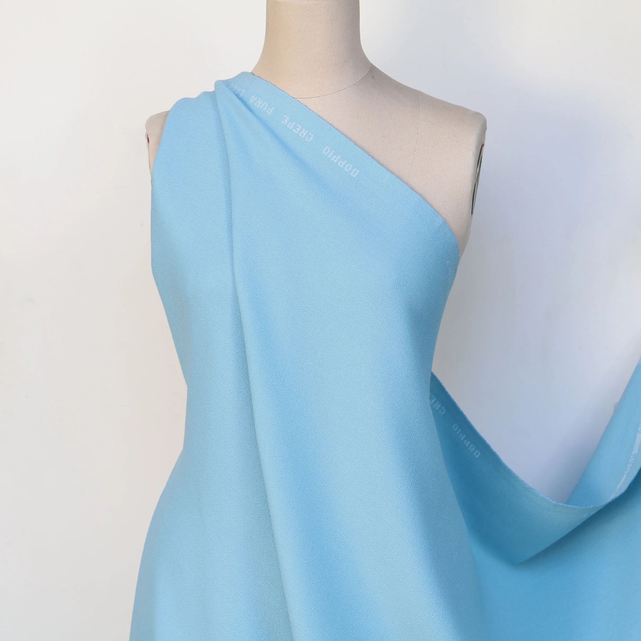 Doppio Crepe Sky Blue