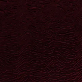 Fashion Fur & Chenille - 003 - Burgundy
