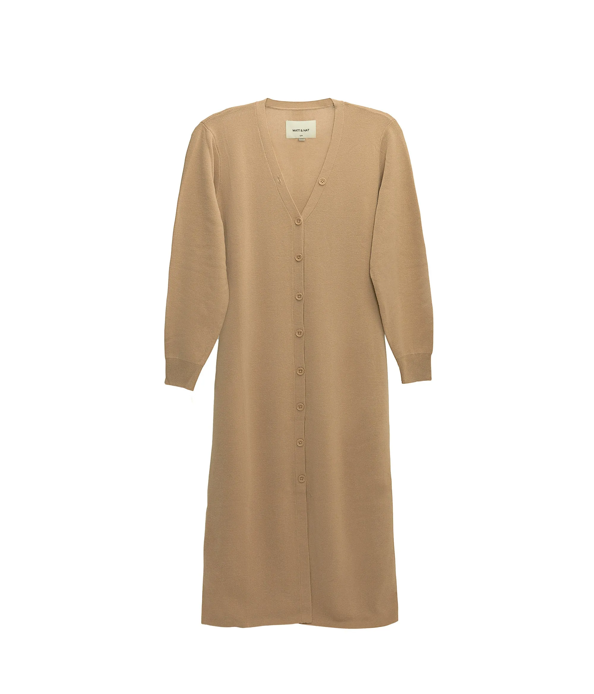 FRANEK Long sleeve button front longline cardigan