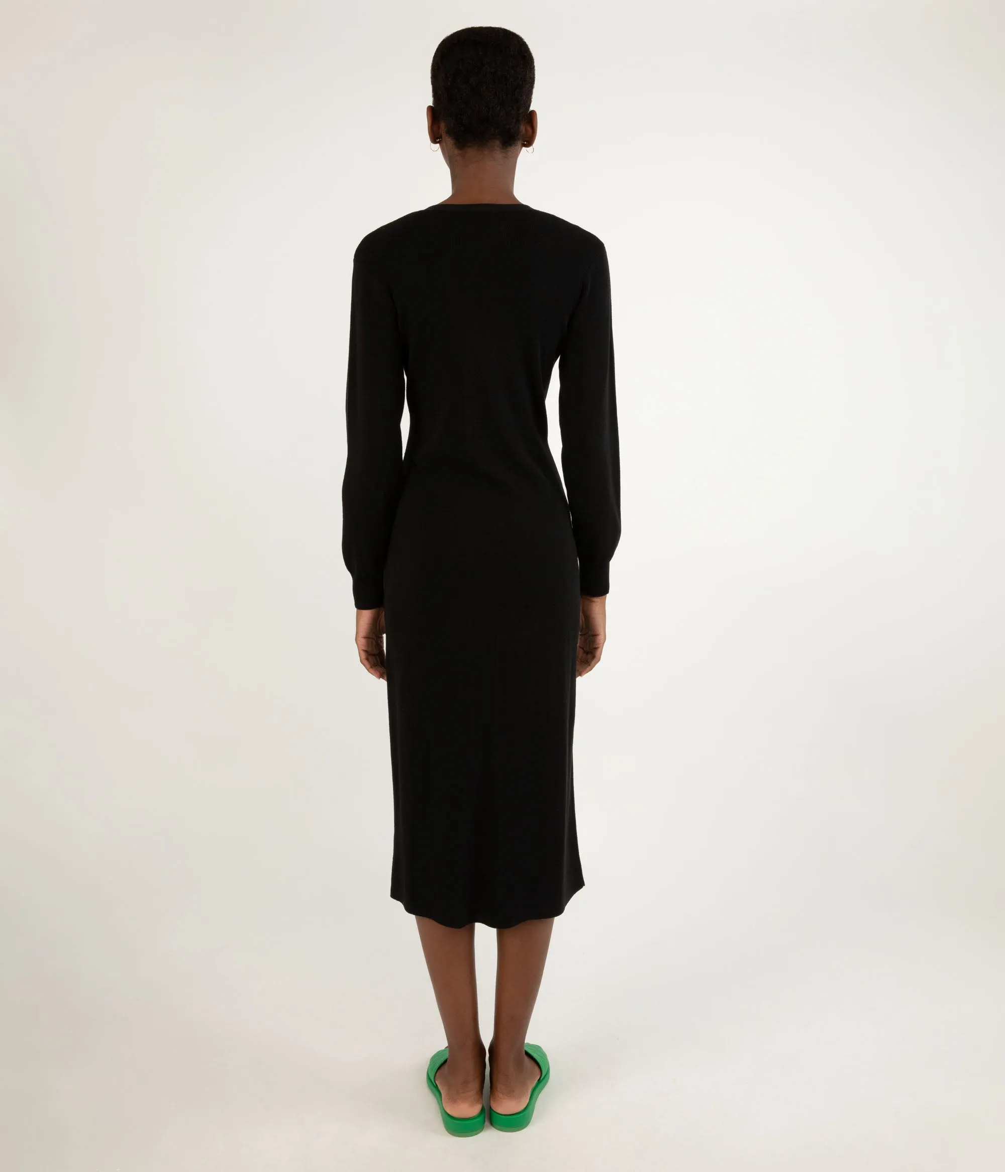 FRANEK Long sleeve button front longline cardigan