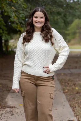 Holden Crew Neck Sweater - Cream