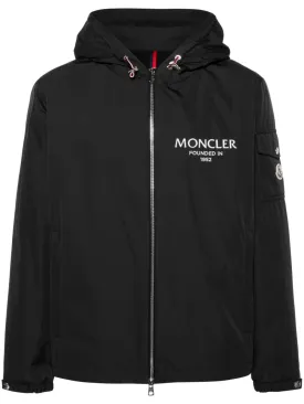 hooded down-feather puffer jacket