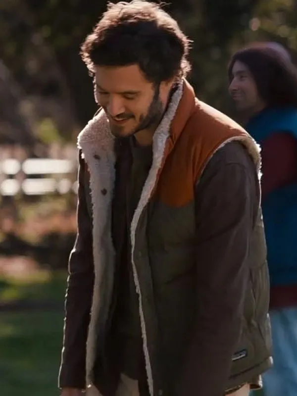 Noah Nobody Wants This 2024 Adam Brody Faux Shearling Vest
