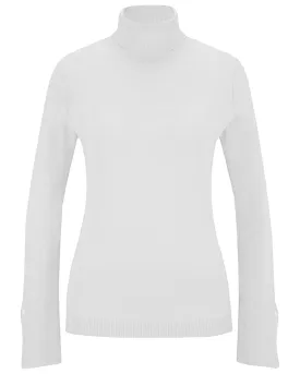 Off White Knit Vinny Turtleneck