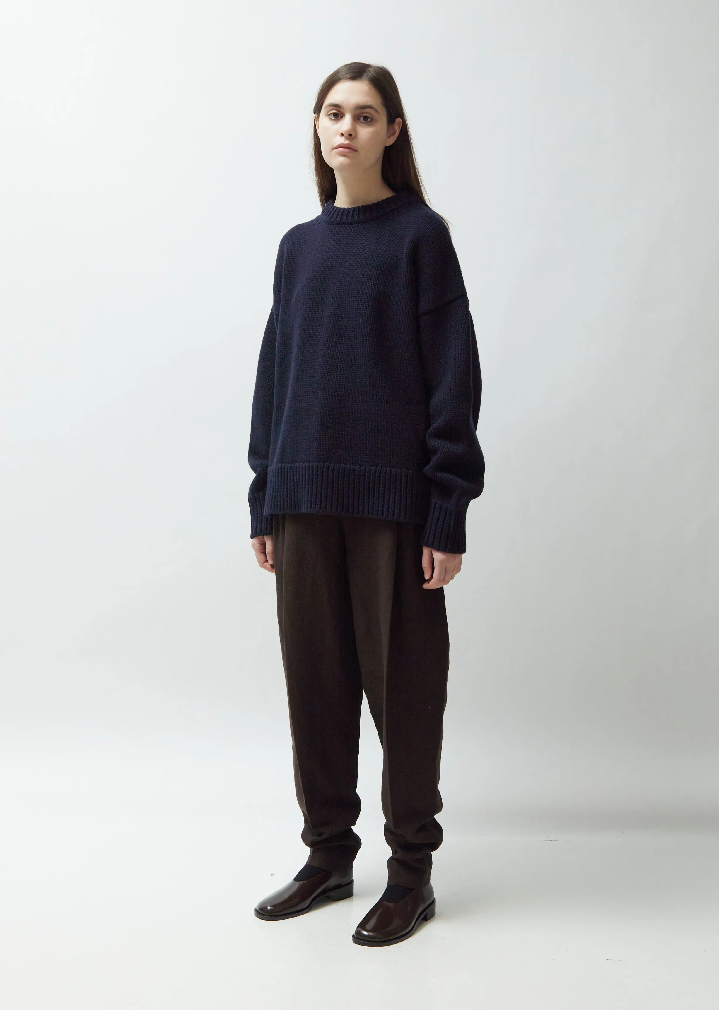 Ophelia Top — Dark Navy