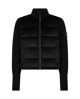 Rudsak Camille Velvet Hybrid Down Jacket