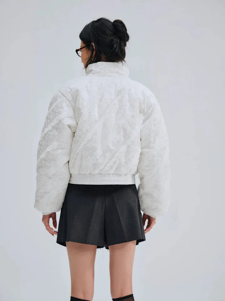 Sloane Eyelet Puffer Coat