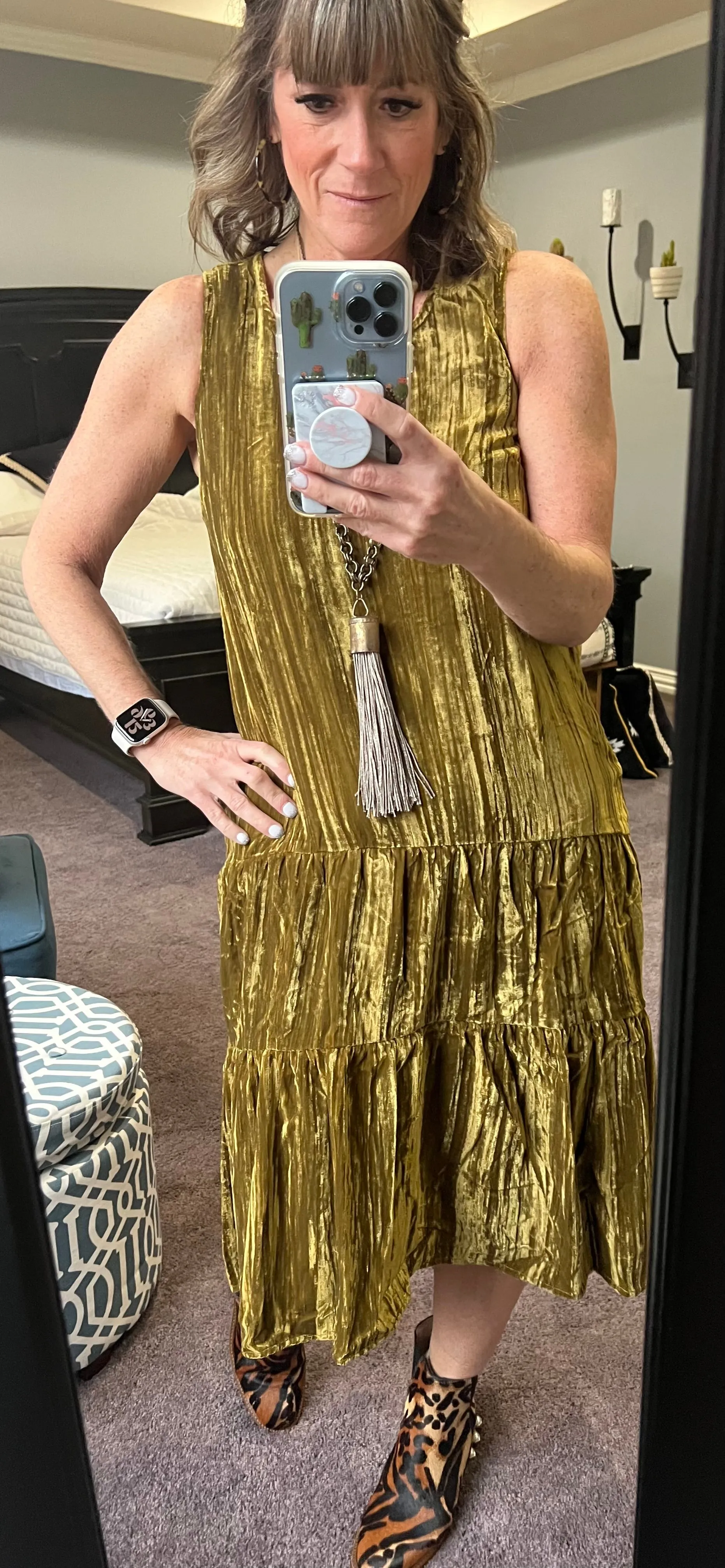 St. Peter’s Velvet Dress