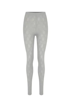 Tabitha Monogram Knitted Leggings