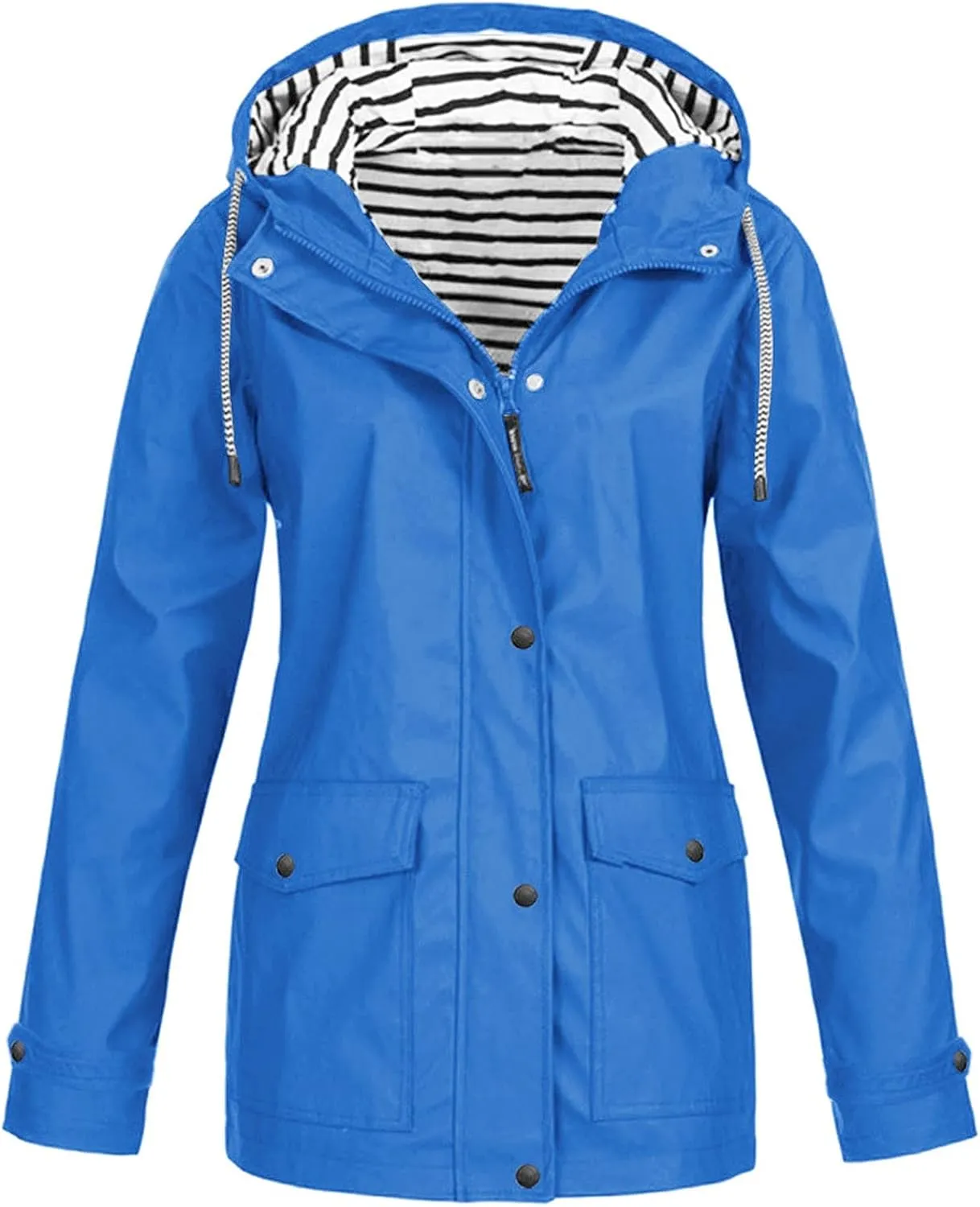 Women's Winter Jacket Quilted Puffer Parka Outdoor Coat Plus Women's Coat Mountain Windbreaker Hooded Raincoat